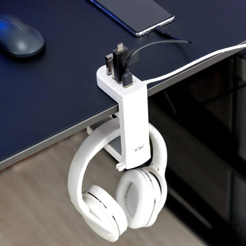 Support pour écouteurs Crochet USB