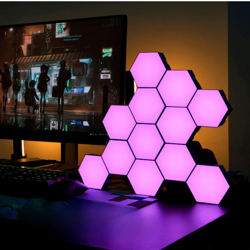 Panneaux LED Hexagonal RGB