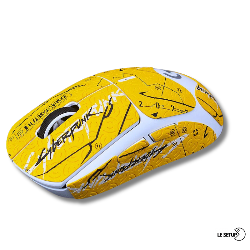 AirGlide - Grip jaune souris Logitech G Pro X